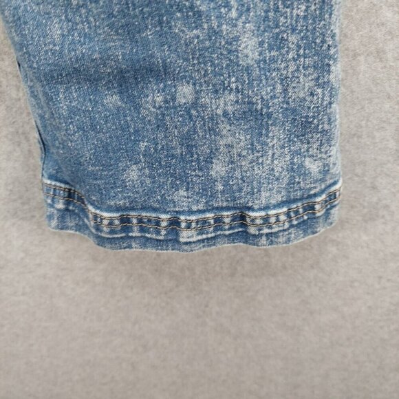 Epic Threads Jeans Women's 26 Blue Acid Wash Straight Jeans Some Stretch Flare - Picture 11 of 16